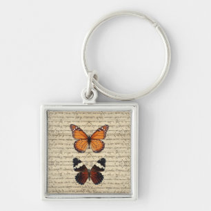 Llavero Colección de mariposas antiguas