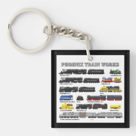 Llavero Colección de trenes PTW