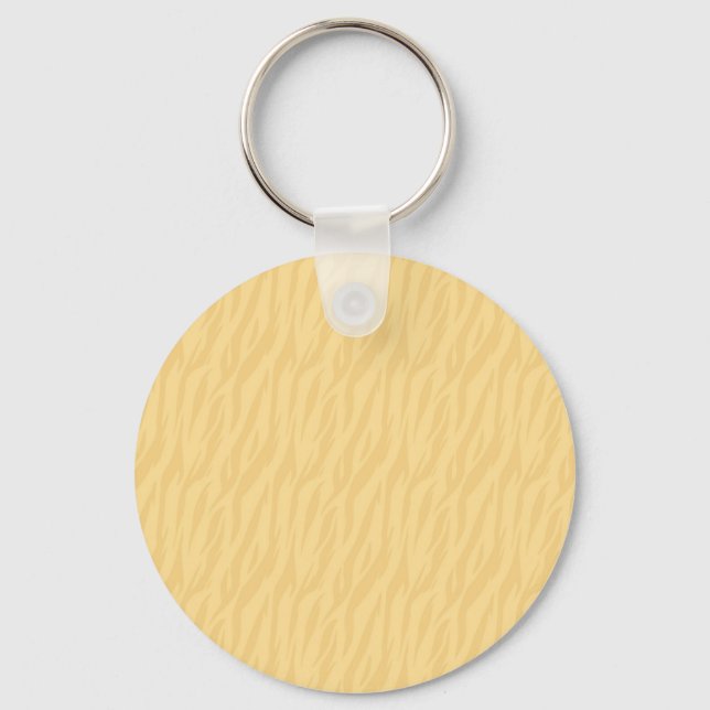 Llavero Colección DIY Pale Gold Zebra Print Gift (Anverso)