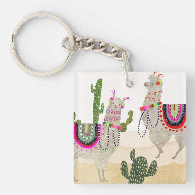 Llavero Colección el | Lllamas lindo de Llamarama (Frente)