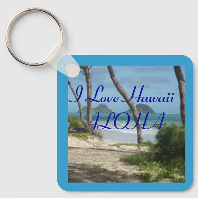 LLAVERO COLECCIÓN HAWAII ALOHA (Anverso)