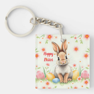 Llavero Colección moderna de vacaciones en conejo de Pascu