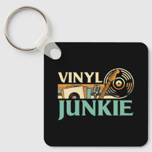 Llavero Coleccionista de vinilos LP Discos DJ Tornamesa Mú
