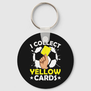 Llavero Colecciono Tarjetas Amarillas Fútbol