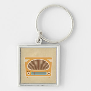 Llavero Colector de radio del tubo vintage