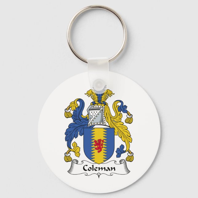 Llavero Coleman Family Crest (Anverso)