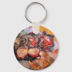 Llavero Coles rojas y cebolla de Vincent van Gogh