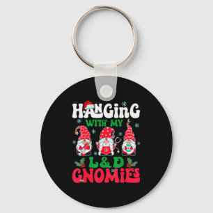 Llavero Colgando con mis Gnomies de E&P Enfermera Gnom
