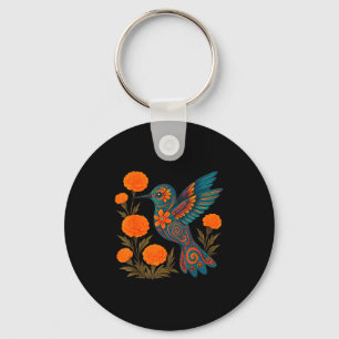 Llavero Colibrí Alebrije Flor Arte Folclórico Mexicano Páj