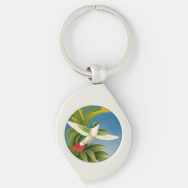 Llavero Colibrí moderno (Anverso)