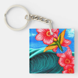 Llavero Colibrí Océano