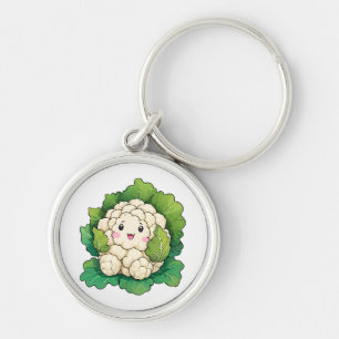 Llavero Coliflor Kawaii