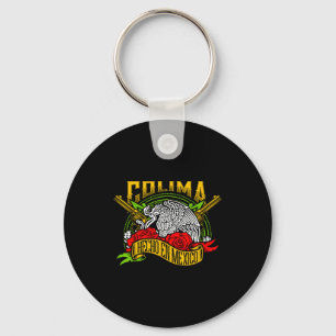 Llavero Colima México Recuerdo Mes de la Herencia Hispana