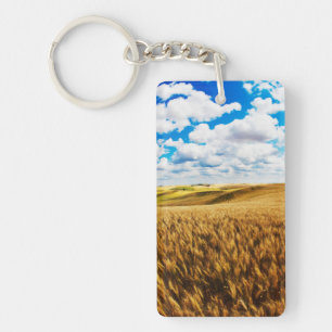 Llavero Colinas rocosas de trigo maduro