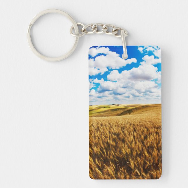 Llavero Colinas rocosas de trigo maduro (Frente)