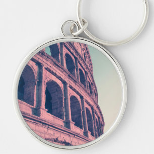 Llavero Coliseo en Roma. Monumental romano de tres niveles