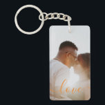 Llavero Collage de fotos de texto y foto personalizado<br><div class="desc">Haz una cadena de claves personalizada para mantener fotos de Ricaso - agrega tus propias fotos y texto - collage de fotos obsequio</div>