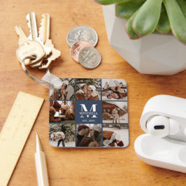 Llavero Collage de fotos Pareja Monogramada | Armada de mo