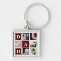 Collage de fotos personalizadas de Papá en color b