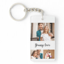 Collage de fotos personalizado de pareja moderna