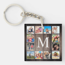 Collage de fotos personalizado Familia Rustic Farm