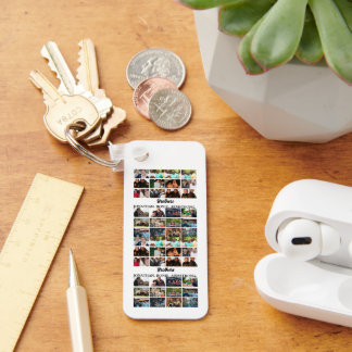 Llavero Collage de fotos personalizado Mejor Amigos Para H