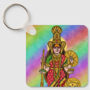 Llavero Collar de Kolhapur Mahalakshmi divino