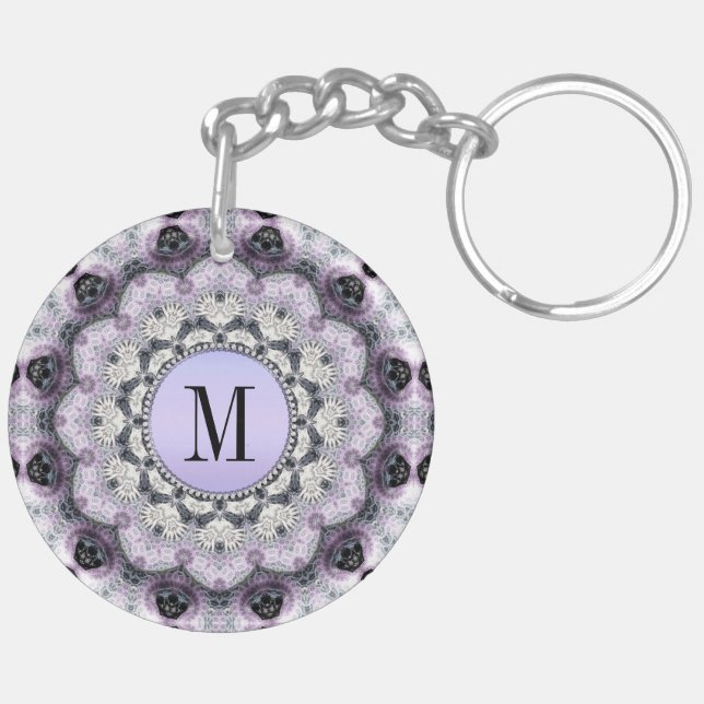 Llavero Collar de Llave de Energía de Equilibrio Lilac Lac (Izquierda Bajo)
