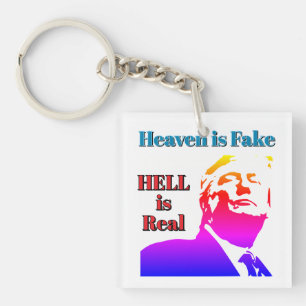 Llavero Collar de llave El Infierno es Real