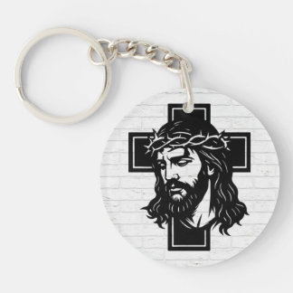 Llavero Collarín de Arte Espiritual de Jesucristo - Recuer