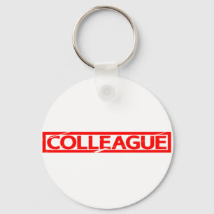 Llavero Colleague Stamp