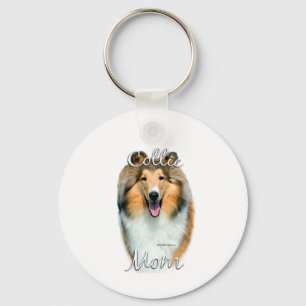 Llavero Collie (áspera) Mamá 2