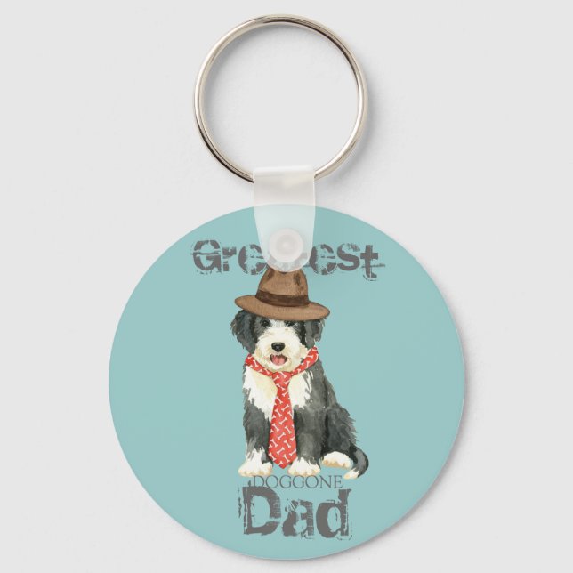 Llavero Collie Dad (Anverso)