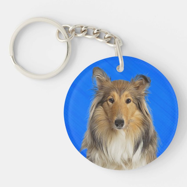 Llavero Collie Keychain (Frente)