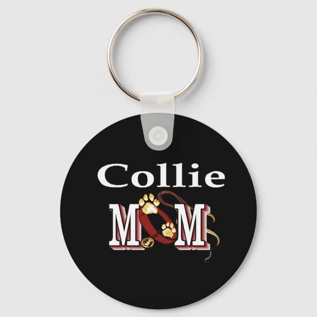 Llavero collie mom Keychain (Anverso)