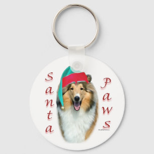 Llavero Collie (rudo) Santa Paws
