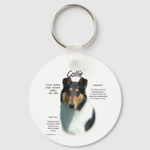 Llavero Collie Smooth Tricolor Historia Amor Collies