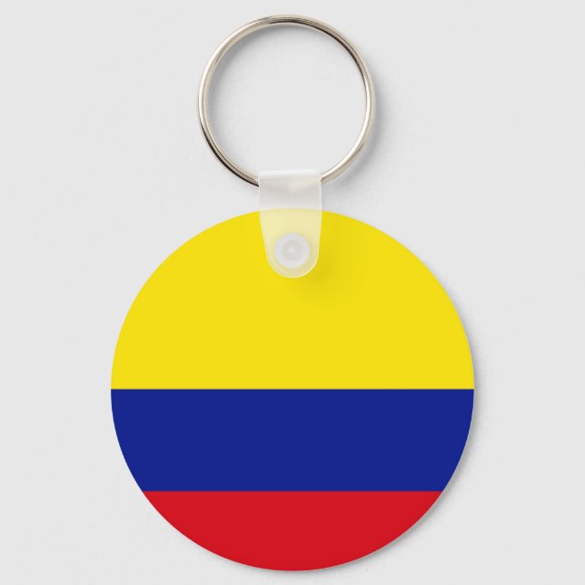 Llavero COLOMBIA: Bandera de la cadena de claves de Colomb (Anverso)