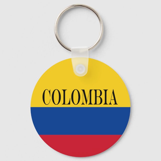 Llavero Colombia flag - Bandera De Colombia (Anverso)