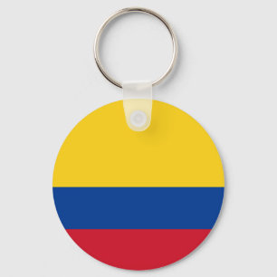 Llavero Colombia Flag Keychain