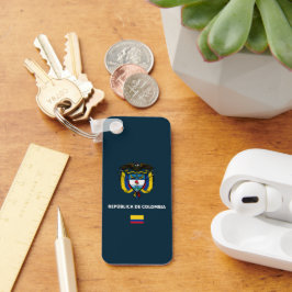 Llavero Colombia passport phone case