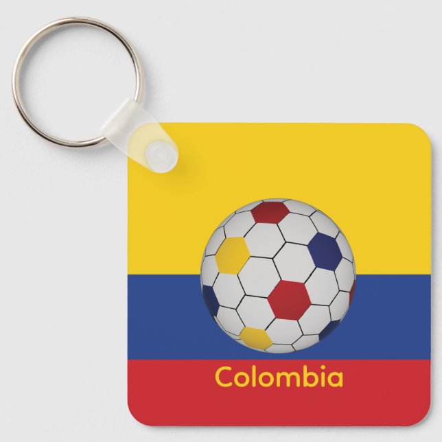 Llavero Colombia Soccer (Anverso)