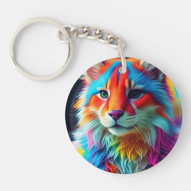 Llavero Color arcoiris Cat-68587 (Frente)