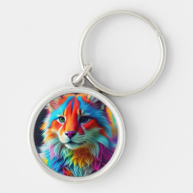 Llavero Color arcoiris Cat-68587 (Frente)