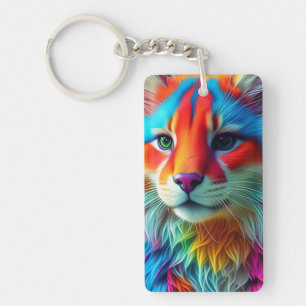 Llavero Color arcoiris Cat-68587