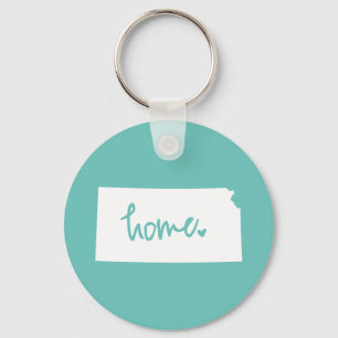 Llavero Color casero del personalizado de Kansas
