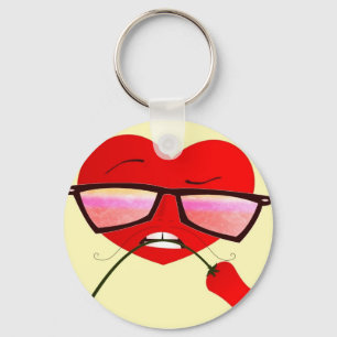 Llavero color de rosa