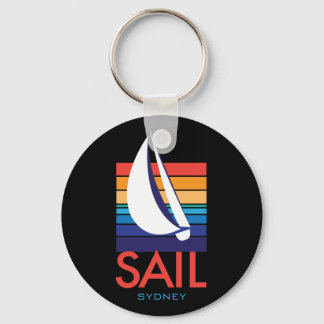 Llavero Color del bote Square_SAIL_Sydney en el keychain n