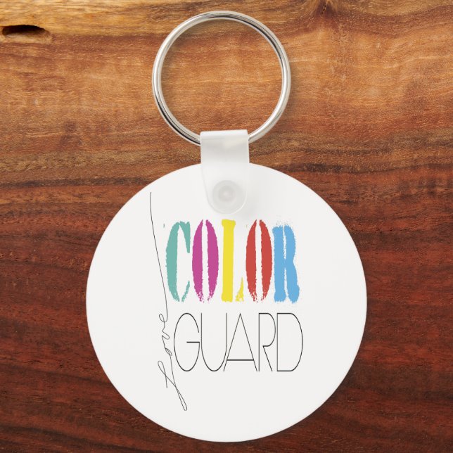 Llavero Color Guard "Love Color Guard" Textos (Anverso)