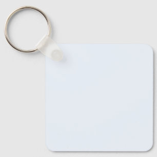 Llavero Color negro azul pastel blanco sólido